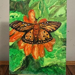 Vibrant Butterfly Canvas Art